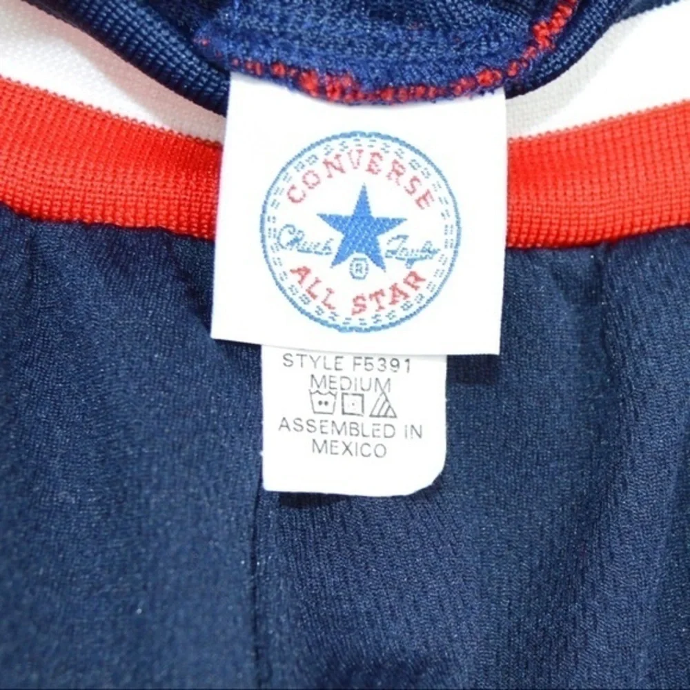 Boys Converse Chuck Taylor All Star Basketball Shorts, Red‎ White Blue - Medium